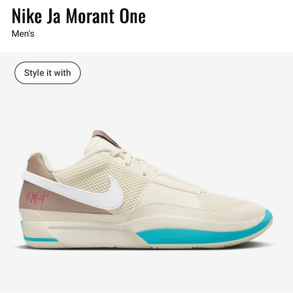 Nike Ja Morant One Men's Shoes